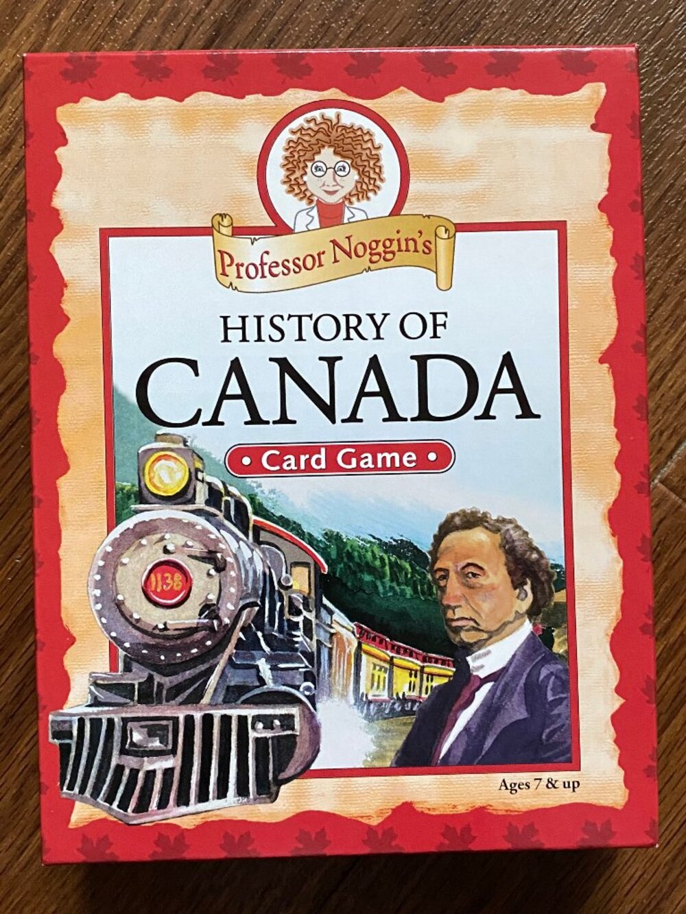 NIB Professor Noggin’s History of Canada Trivia Card Game Sealed Open Box